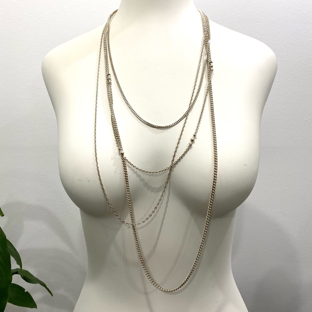 Authentic Pandora ~ Retired ‘Necklace Concept’ Chain Necklaces and Clip
